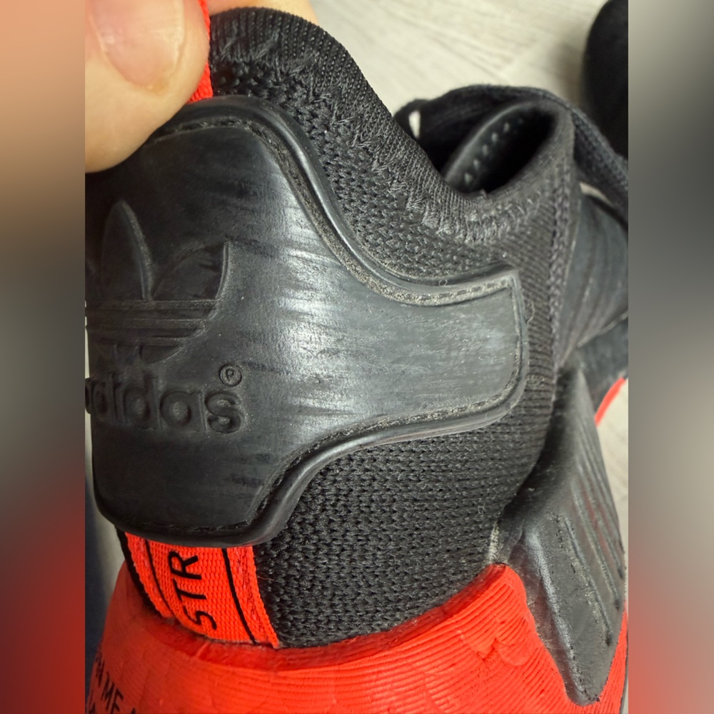 adidas NMD R1 Star Wars Darth Vader Men’s Sneakers in Black and Coral Size 8.5 - Picture 7 of 9